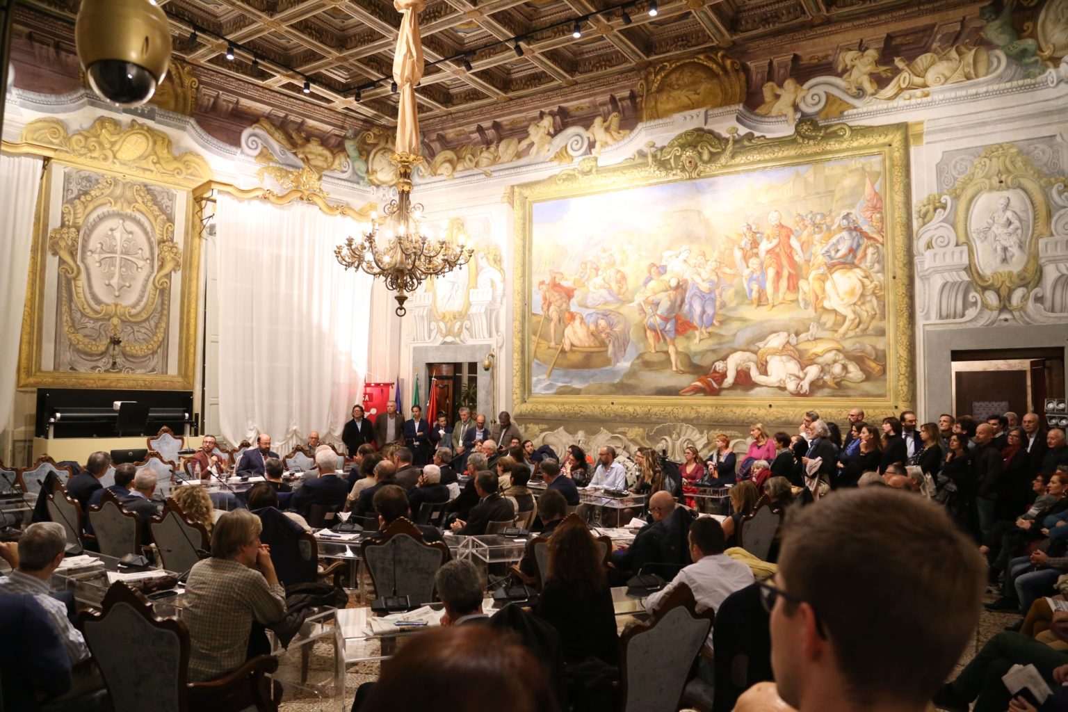 Sala piena alla presentazione